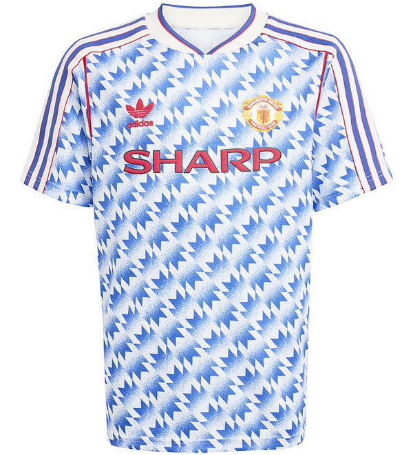 adidas Originals Fodboldtrøje - Manchester United 90 Udebane - H — produktfoto fra kids-world.dk
