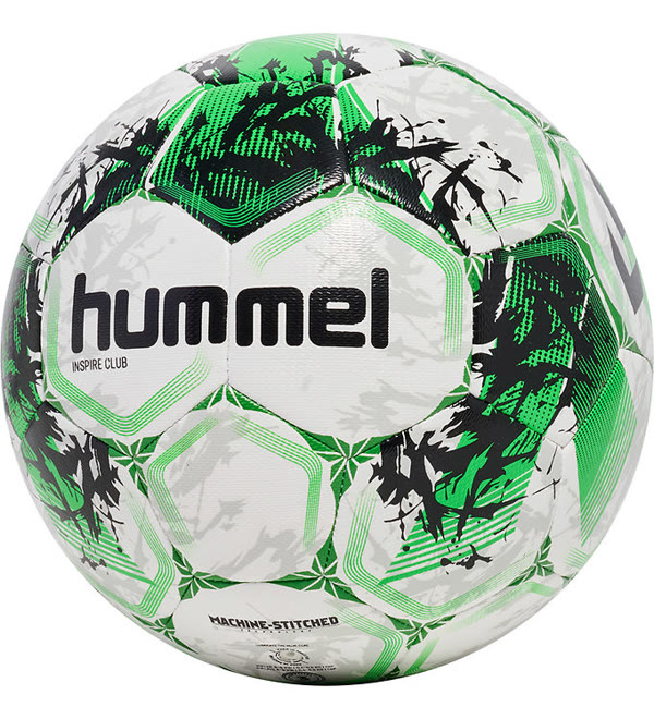 Hummel Fodbold - HmlInspire Club - Neongrøn/Hvid/Grøn — produktfoto fra kids-world.dk