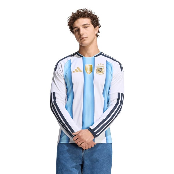 Argentina 26/27 Langærmet Voksen Hjemmebanetrøje — produktfoto fra Magasin