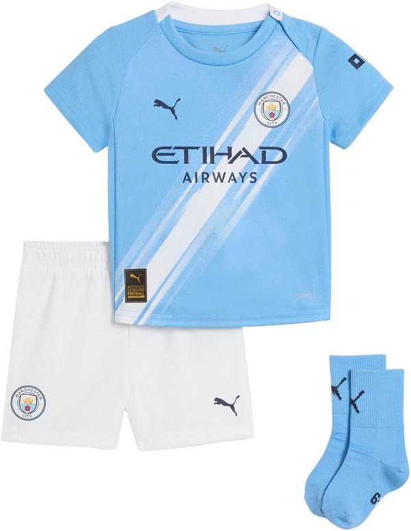 Manchester City 25/26 Hjemmebanesæt — produktfoto fra Magasin