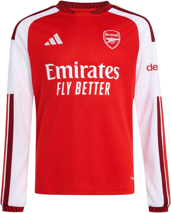 Arsenal FC 26/27 Langærmet Hjemmebanetrøje — produktfoto fra Magasin