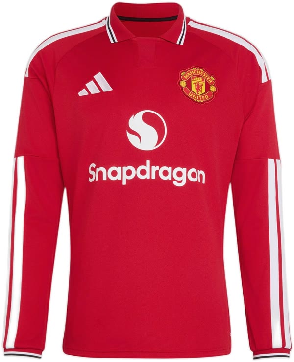 Manchester United 26/27 Langærmet Hjemmebanetrøje — produktfoto fra Magasin