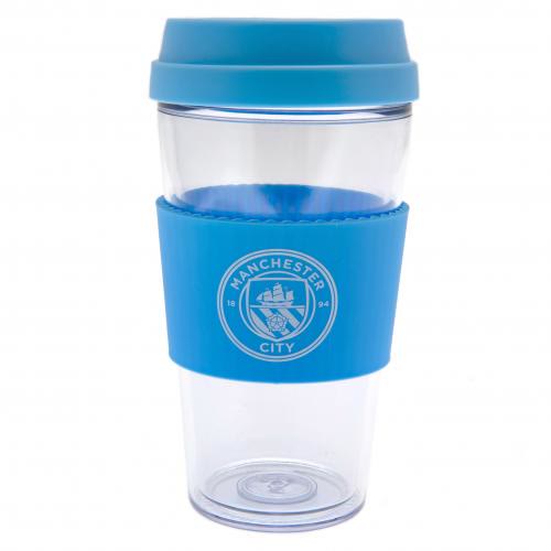 Manchester City FC Rejsekrus - 400ml — produktfoto fra Fodboldgaver