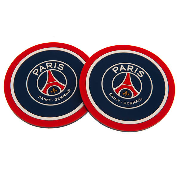 Paris Saint Germain FC Coaster sæt - 2 stk — produktfoto fra Fodboldgaver