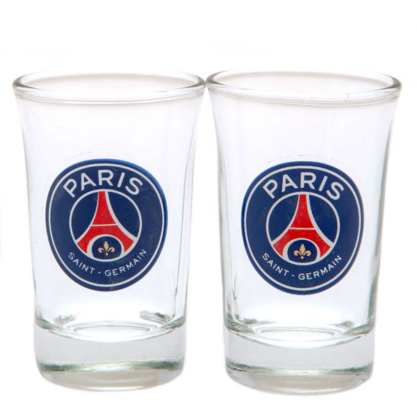Paris Saint Germain Shotsglas - 2 stk — produktfoto fra Fodboldgaver