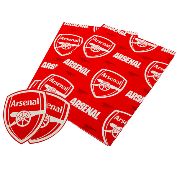 Arsenal FC Gavepapir — produktfoto fra Fodboldgaver