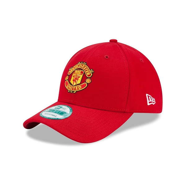 Manchester United New Era 9FORTY Snapback Cap  Rød — produktfoto fra Fodboldgaver