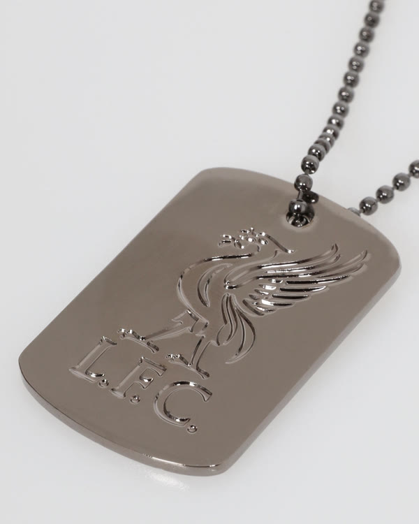 Liverpool FC Liverbird Dog Tag Halskæde — produktfoto fra Fodboldgaver