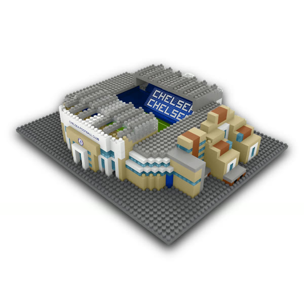 Chelsea Stamford Bridge stadion Byggesæt 1044 dele — produktfoto fra Fodboldgaver