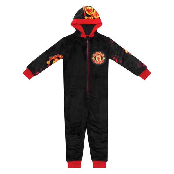 Manchester United Fleece Jumpsuit - 4-5 år — produktfoto fra Fodboldgaver