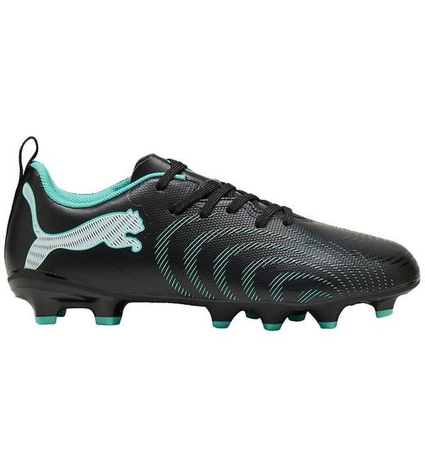 Puma Fodboldstøvler - Future 9 Play FG/AG - Puma Black/Intensemi — produktfoto fra kids-world.dk