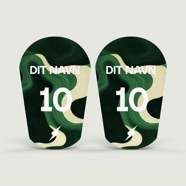 Benskinner  Green Edition, Small (13*8 cm) — produktfoto fra Shads Football