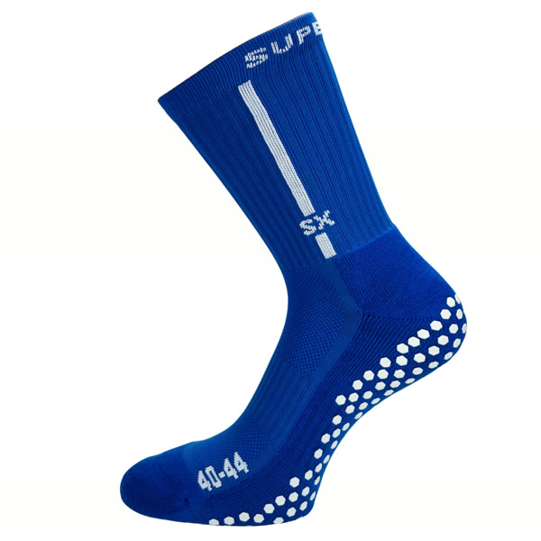 Grip Socks - GripFit - Blå - Str. 32-35 — produktfoto fra Supersox