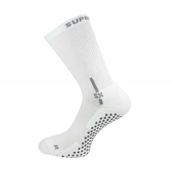 Grip Socks - PRO Fit - Hvid - Kompression - Str. 32-35 — produktfoto fra Supersox