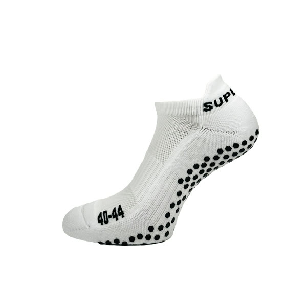 Ankel Grip Socks - Hvid - Small(36-39) — produktfoto fra Supersox